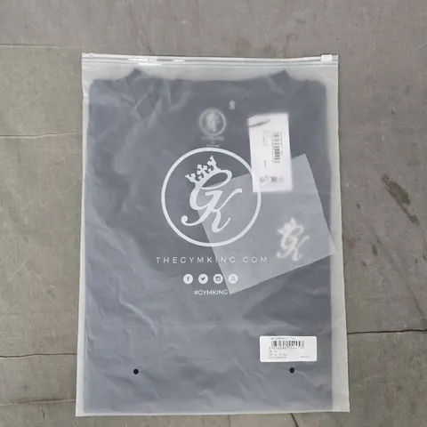 GYM KING ENERGY T-SHIRT IN NAVY SIZE XL