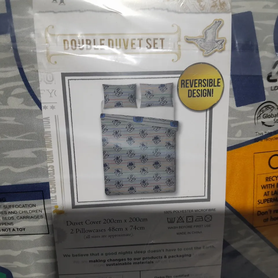 HARRY POTTER THEMED DOUBLE DUVET SET