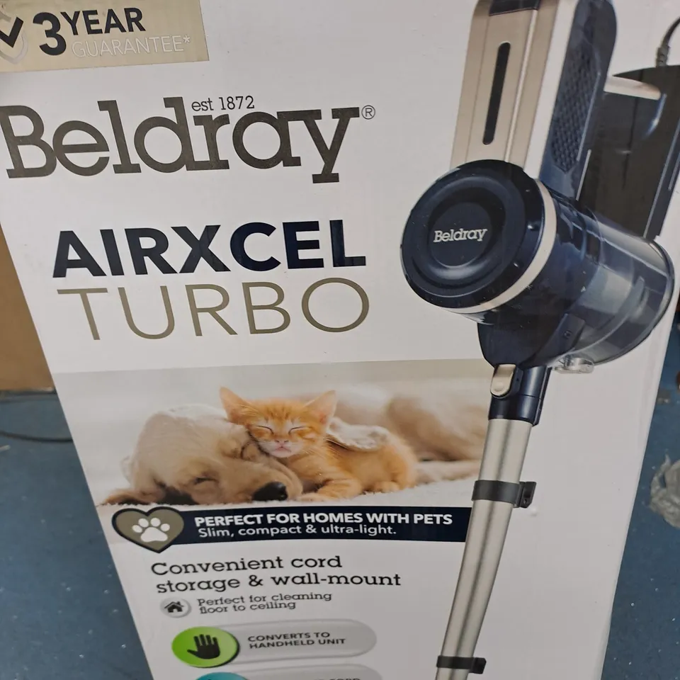 BOXED BELDRAY AIRXCEL TURBO VACUUM