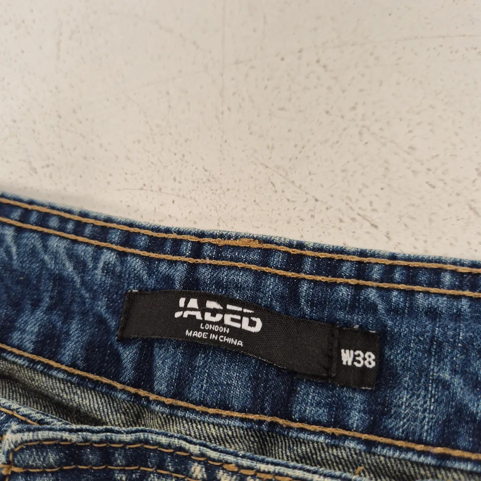HADES LONDON JEANS 3/4 LENGTH – MEN'S DENIM, UK 38 (W38)