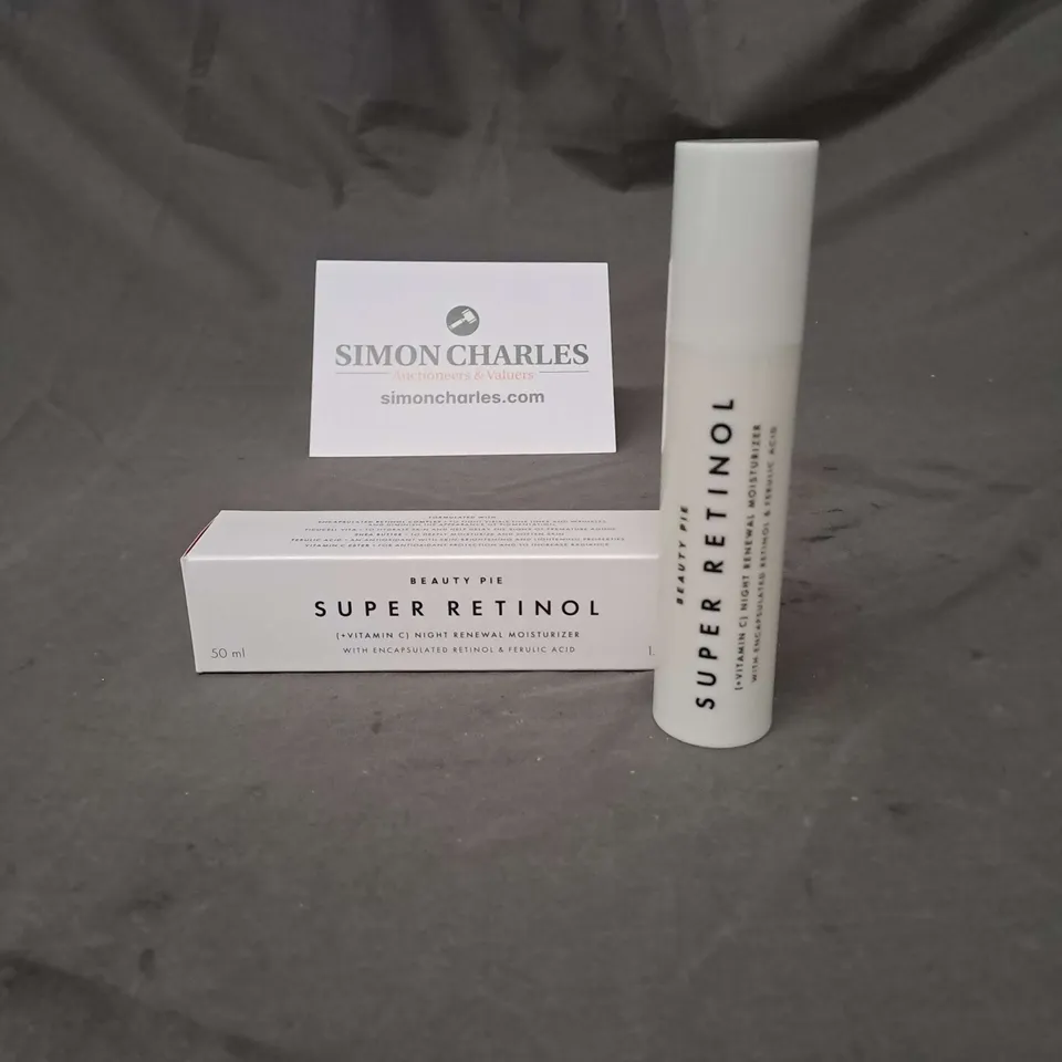 BEAUTY PIE SUPER RETINOL NIGHT RENEWAL MOISTURIZER 50ML