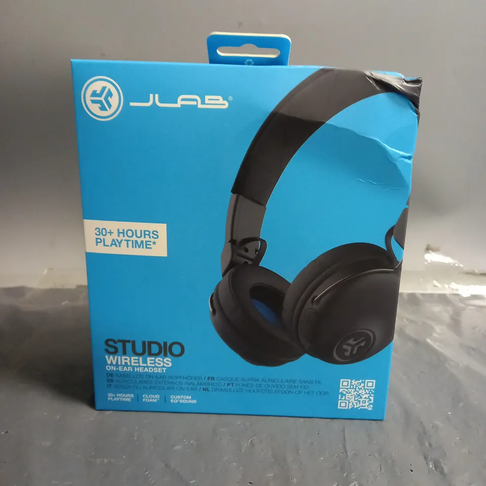 SEALED JLAB STUDIO WIRELESS ON-EAR HEADSET