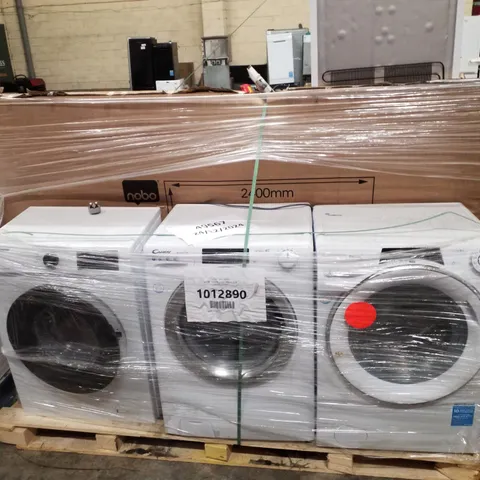 PALLET OF APPROXIMATELY 6 UNPROCESSED RAW RETURN WHITE GOODS TO INCLUDE