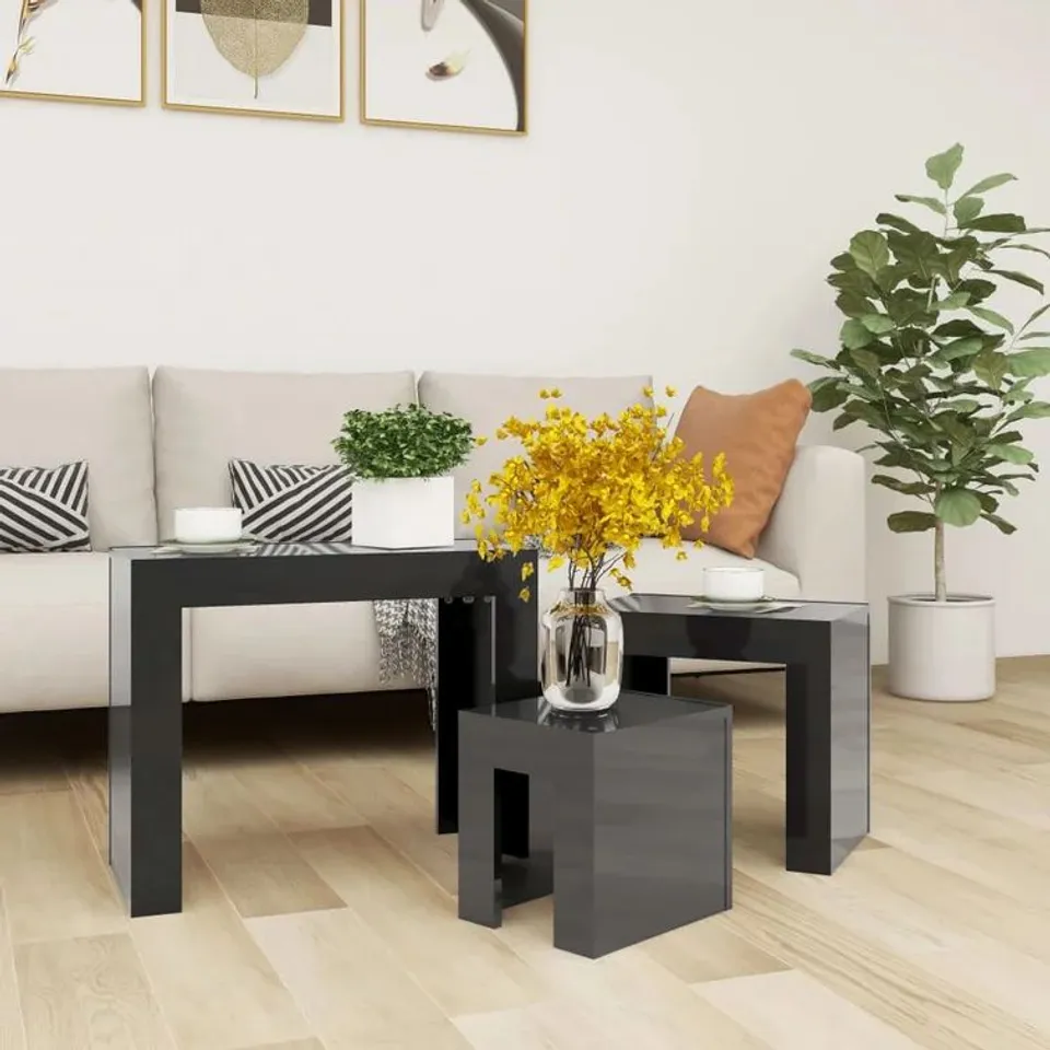 GODBEARE EXTENDABLE SLED COFFEE TABLE 