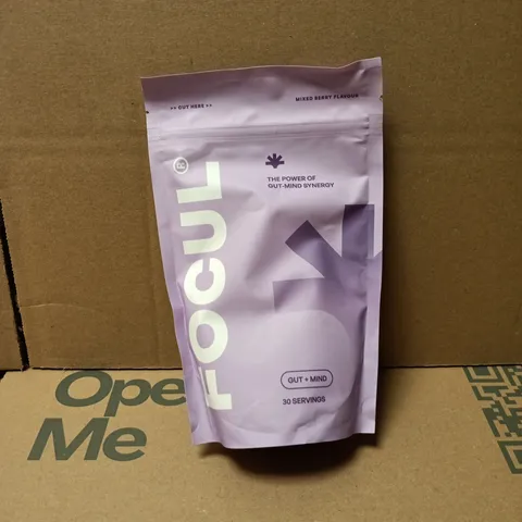 FOCUL MIXED BERRY FLAVOUR GUT + MIND 30 SERVINGS