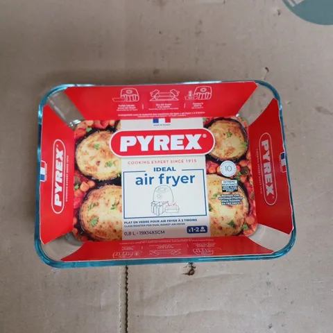PYREX GLASS ROASTER FOR DUAL BASKET AIR FRYER 