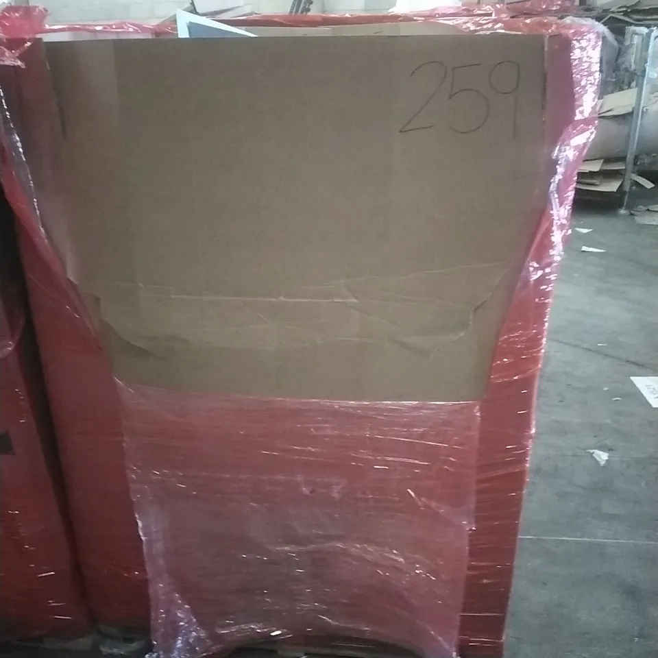 PALLET OF ASSORTED HOUSEHOLD GOODS AND PRODUCTS TO INCLUDE;BIKE, BOXED FURNITURE ETC