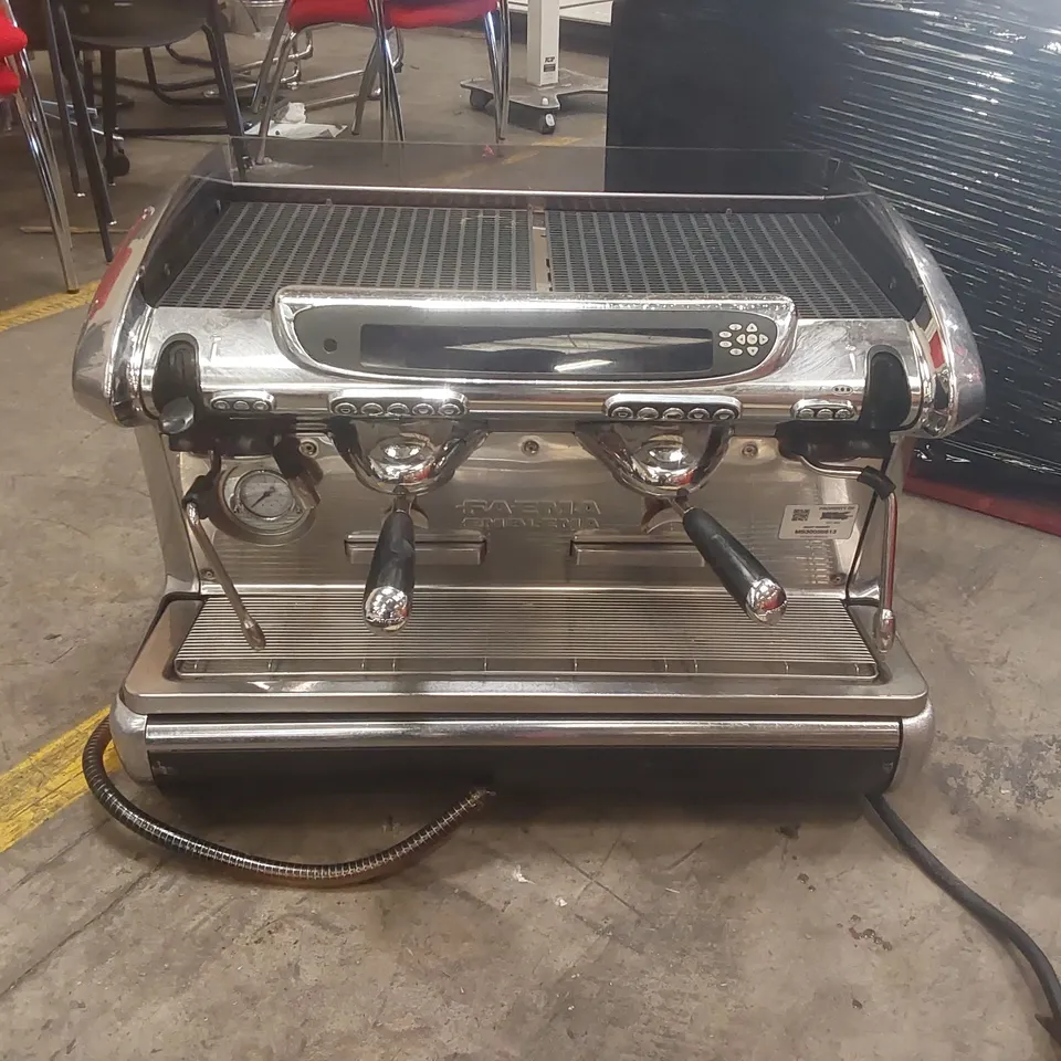 FAEMA EMBLEMA 2 GROUP COMMERCIAL COFFEE MACHINE