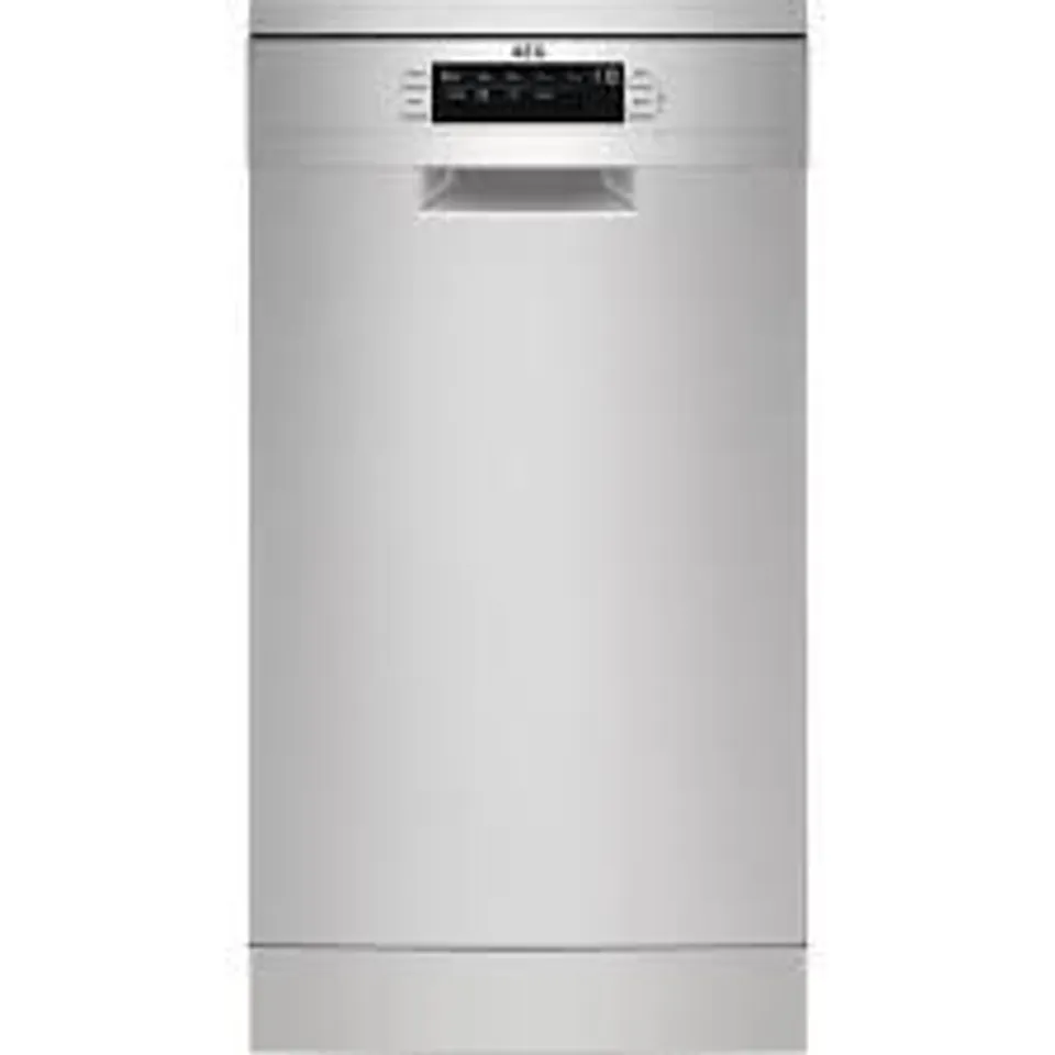 AEG 7000 FFB73527ZM FREESTANDING SLIMLINE DISHWASHER, STAINLESS STEEL RRP £542