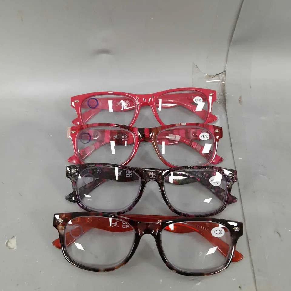 HUMMINGBIRD SET OF 4 READERS WITH BLUE LIGHT FILTER