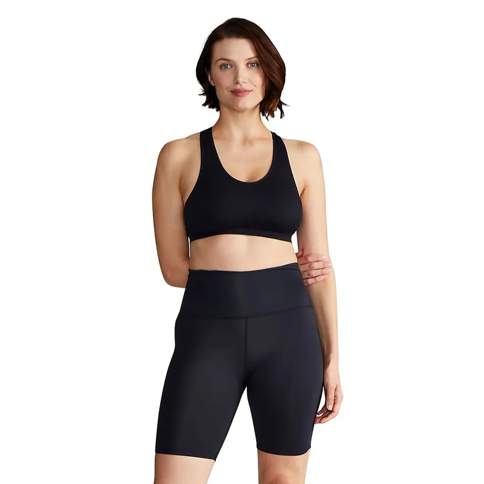 TOMMIE COPPER LOWER BACK SUPPORT COMPRESSION SHORTS BLACK XXXL