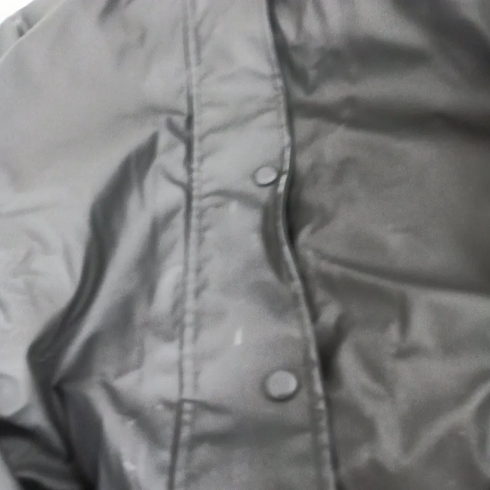 ONLY BLACK HOODED PADDED JACKET – WOMEN, UK S