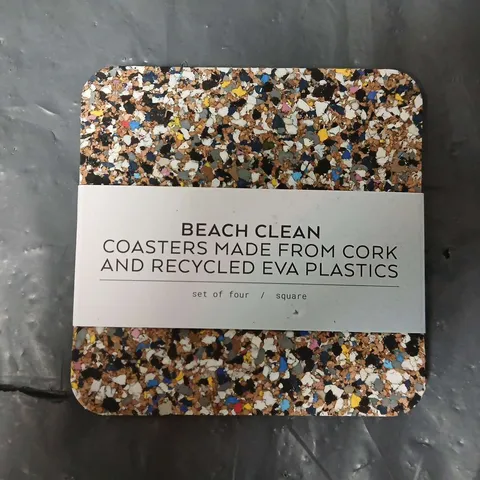 APPROXIMATELY 240 BEACH CLEAN COASTERS