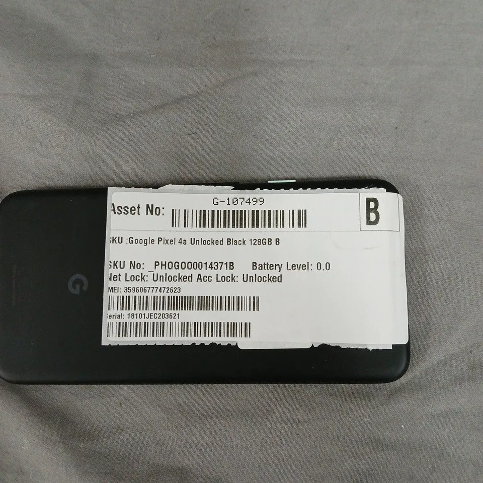 GOOGLE PIXEL 4A UNLOCKED BLACK 128GB