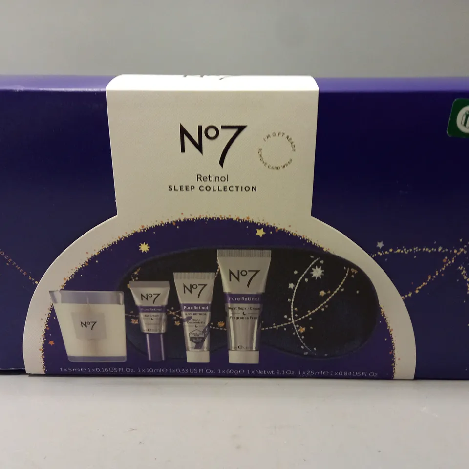 BOXED N07 RETINOL THE SLEEP COLLECTION GIFT SET