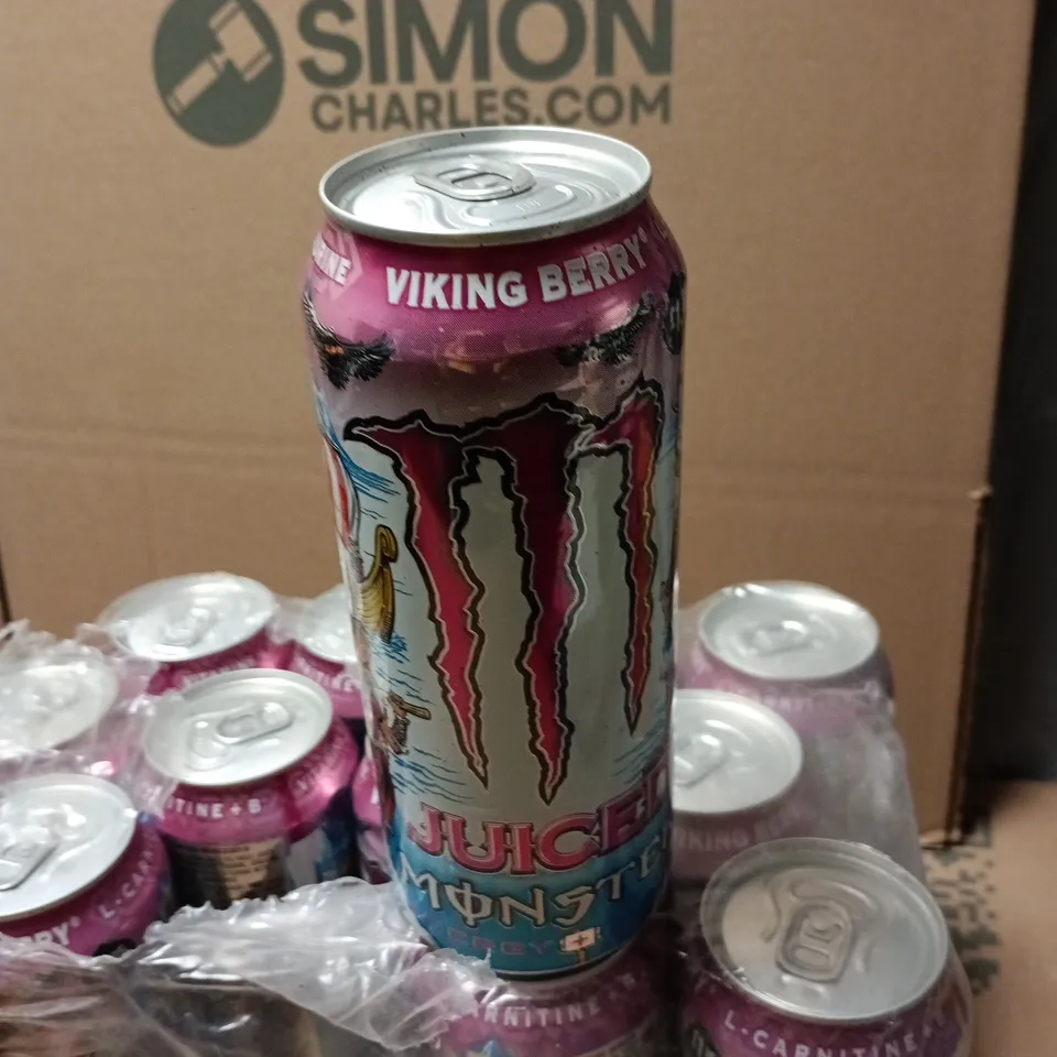 MONSTER ENERGY VIKING BERRY ENERGY DRINK – 11 PACK 12-2027