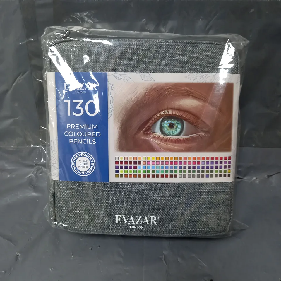 SEALED EVAZAR 130PCE PREMIUM COLOURED PENCILS