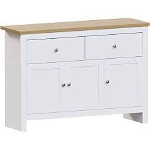 BOXED ARLINGTON 2 DRAWER 3 DOOR SIDEBOARD (1 BOX)