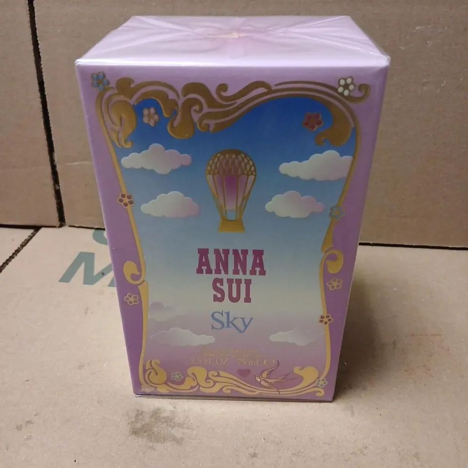 BOXED AND SEALED ANNA SUI SKY EAU DE TOILETTE 75ML