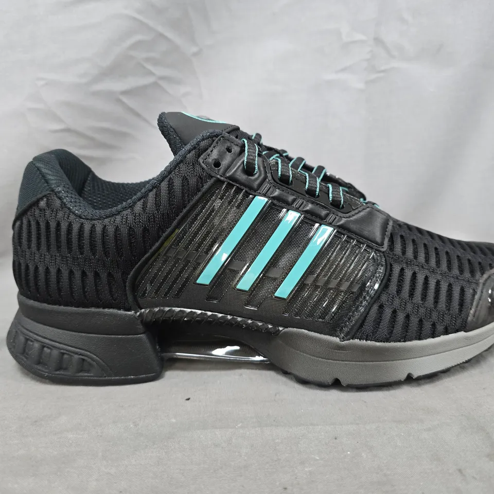 UNBOXED PAIR OF ADIDAS CLIMACOOL 1 TRAINERS IN BLACK/BLUE SIZE UK 8