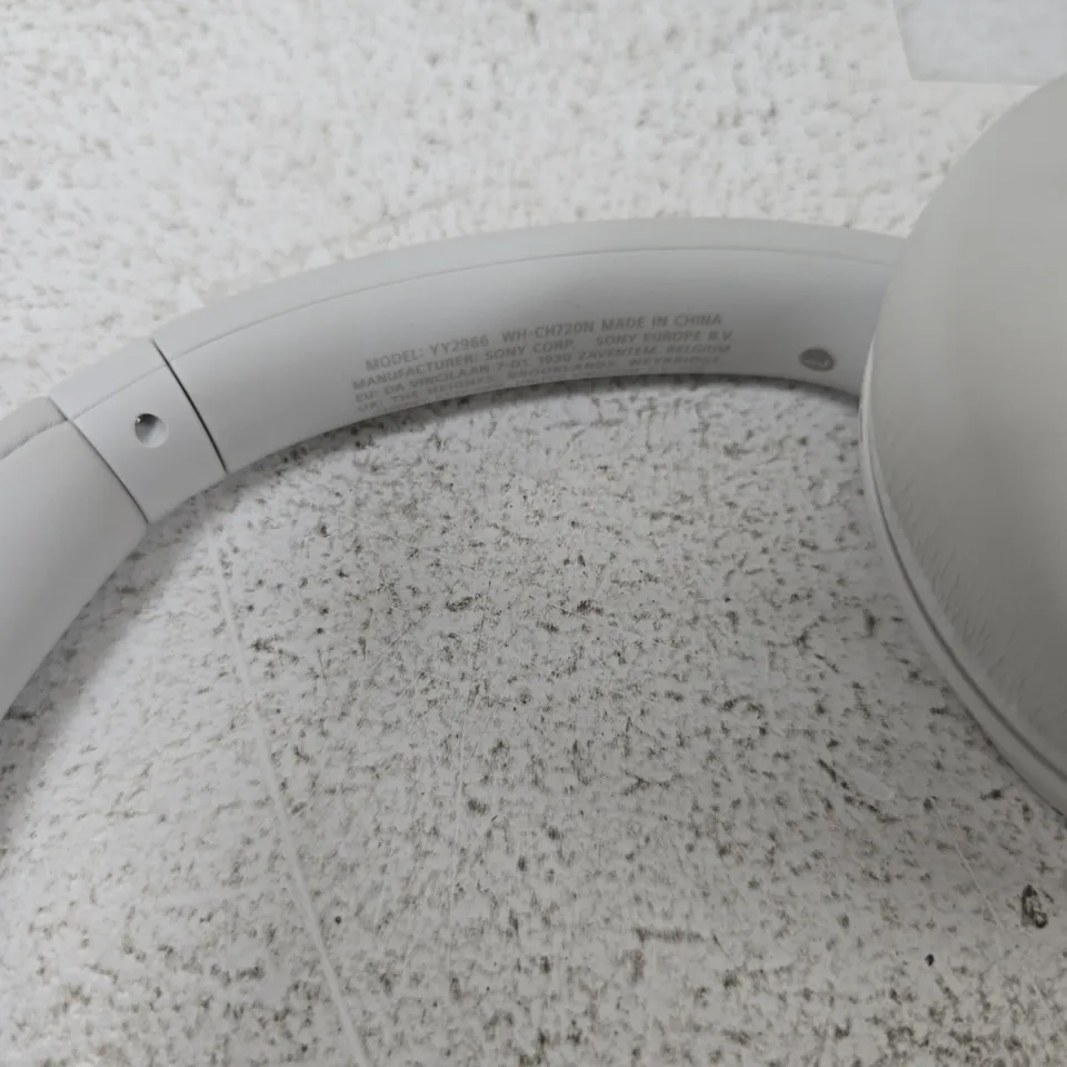 SONY WH-CH720N WIRELESS HEADPHONES – WHITE