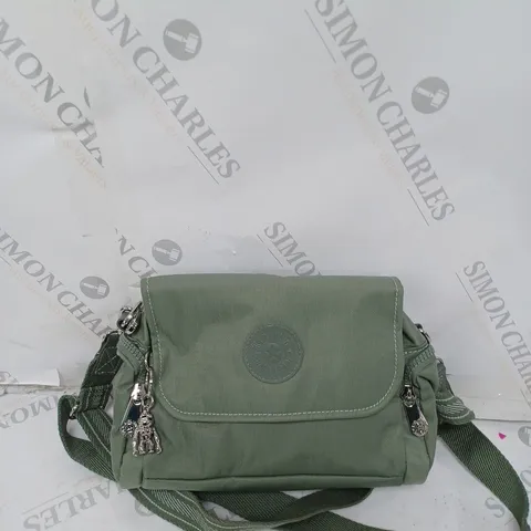 KIPLING KHAKI SHOULDER BAG