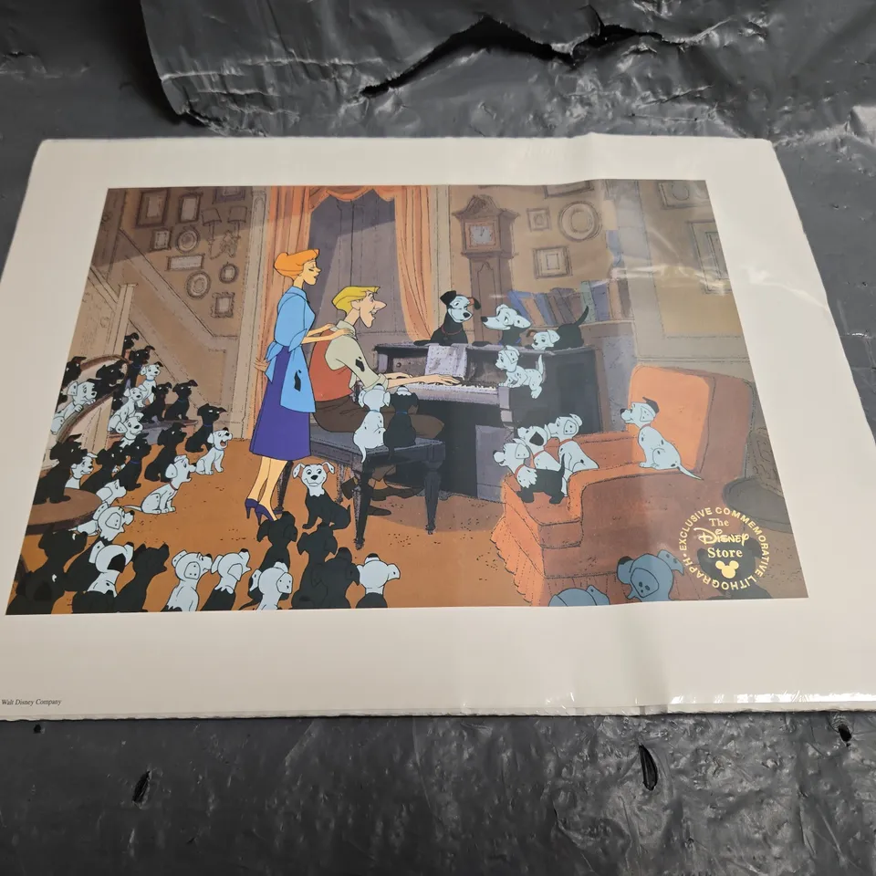 DISNEY STORE LITHOGRAPHS SET THREE – TARZAN & 101 DALMATIANS (THE DISNEY STORE 2000 LITHOGRAPH COLLECTION)