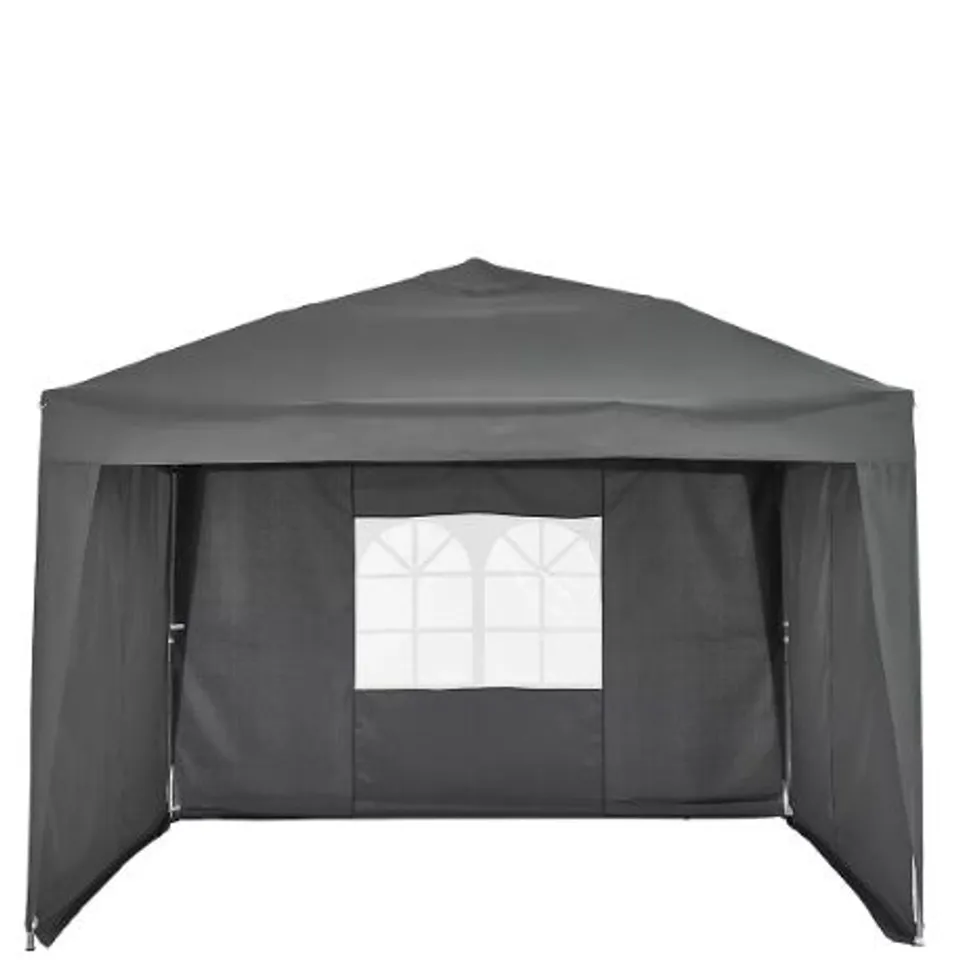 2.5 X 2.5 POP UP GAZEBO WITH 3 SIDE PANELS RRP £139.99