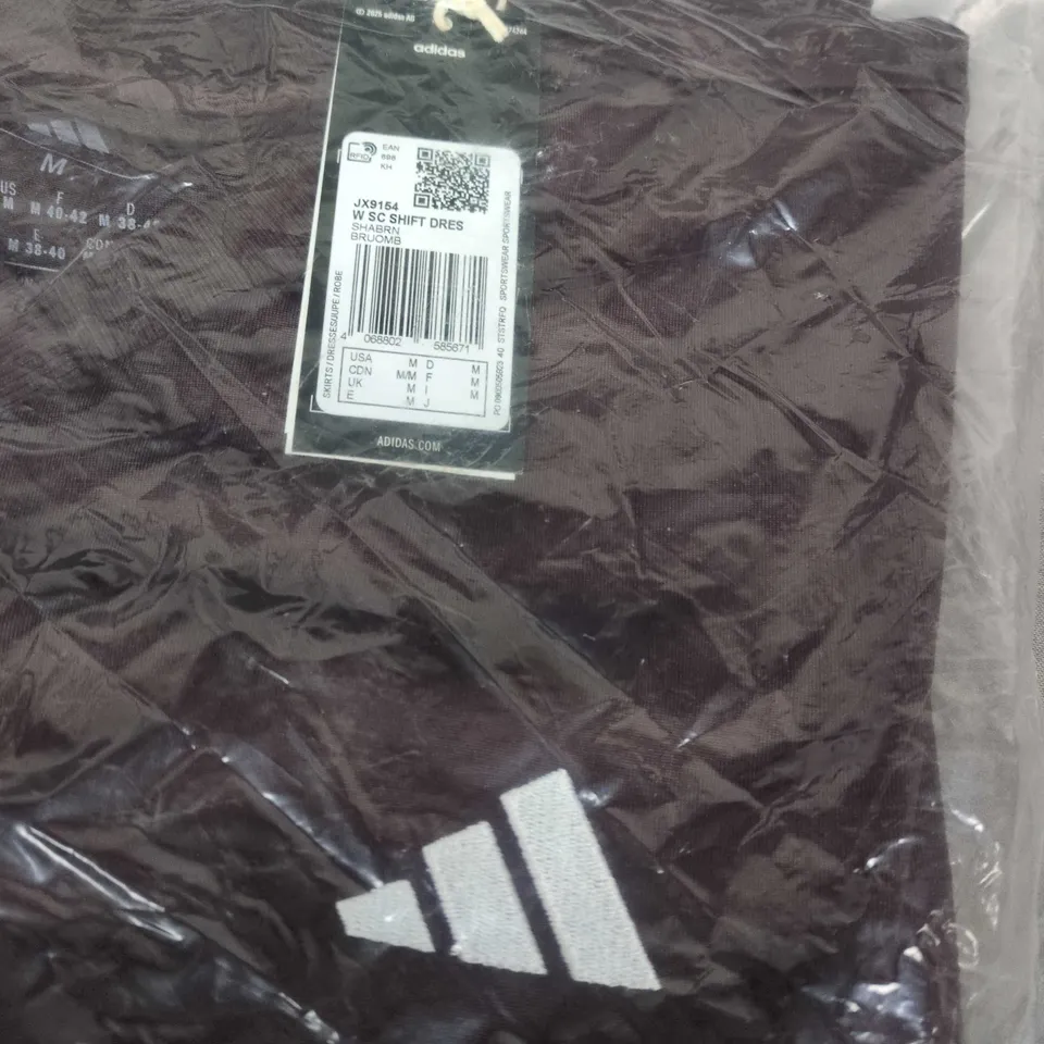 ADIDAS WOMEN'S SHIFT DRESS – DARK PURPLE MEDIUM