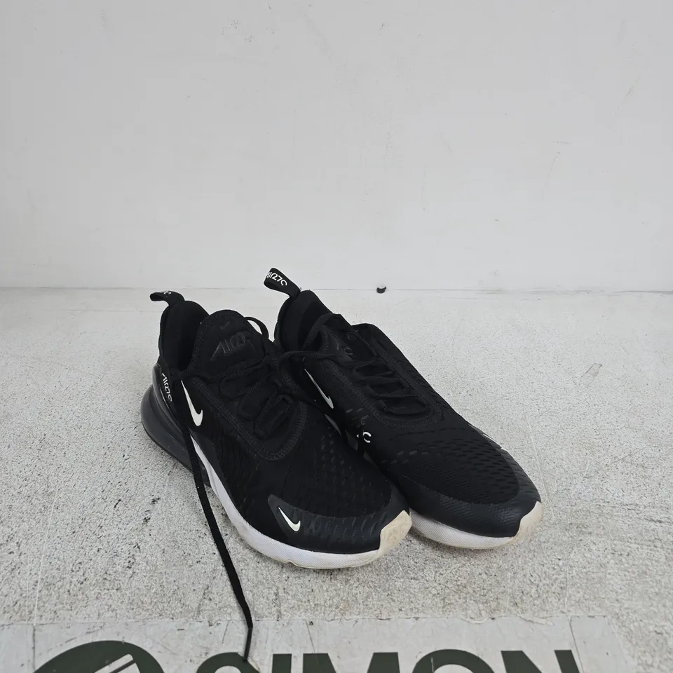 NIKE AIR MAX 270 TRAINING SHOES – BLACK, UK 7 (MEN'S)