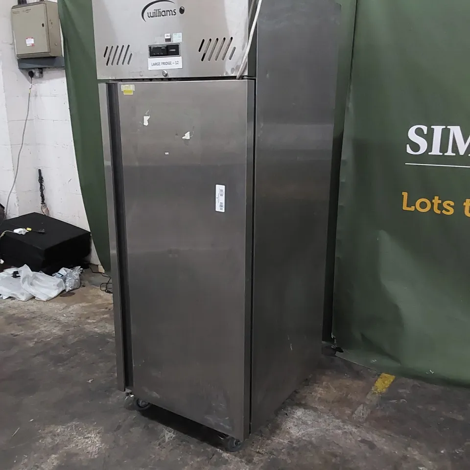 WILLIAMS HJ1SA R290 R1 SINGLE DOOR COMMERCIAL REFRIGERATOR 