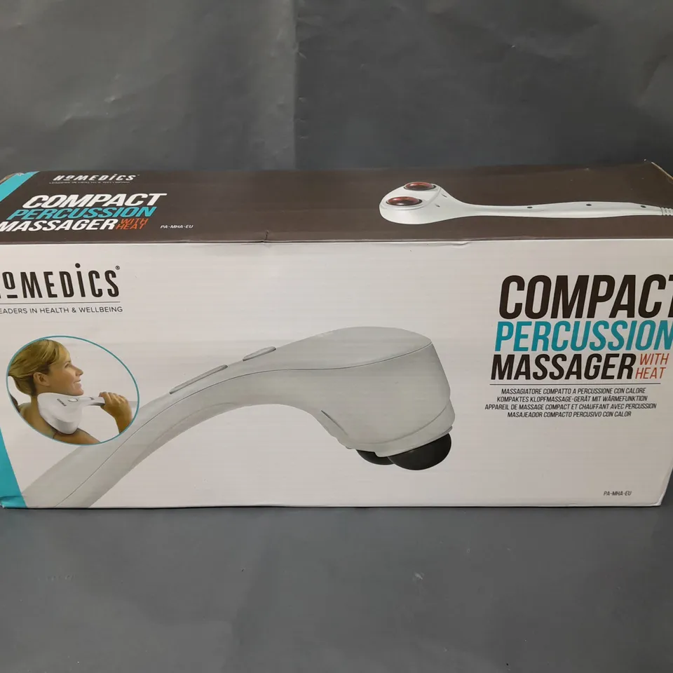 BOXED HOMEDICS PERCUSSION DEEP TISSUE MASSAGER