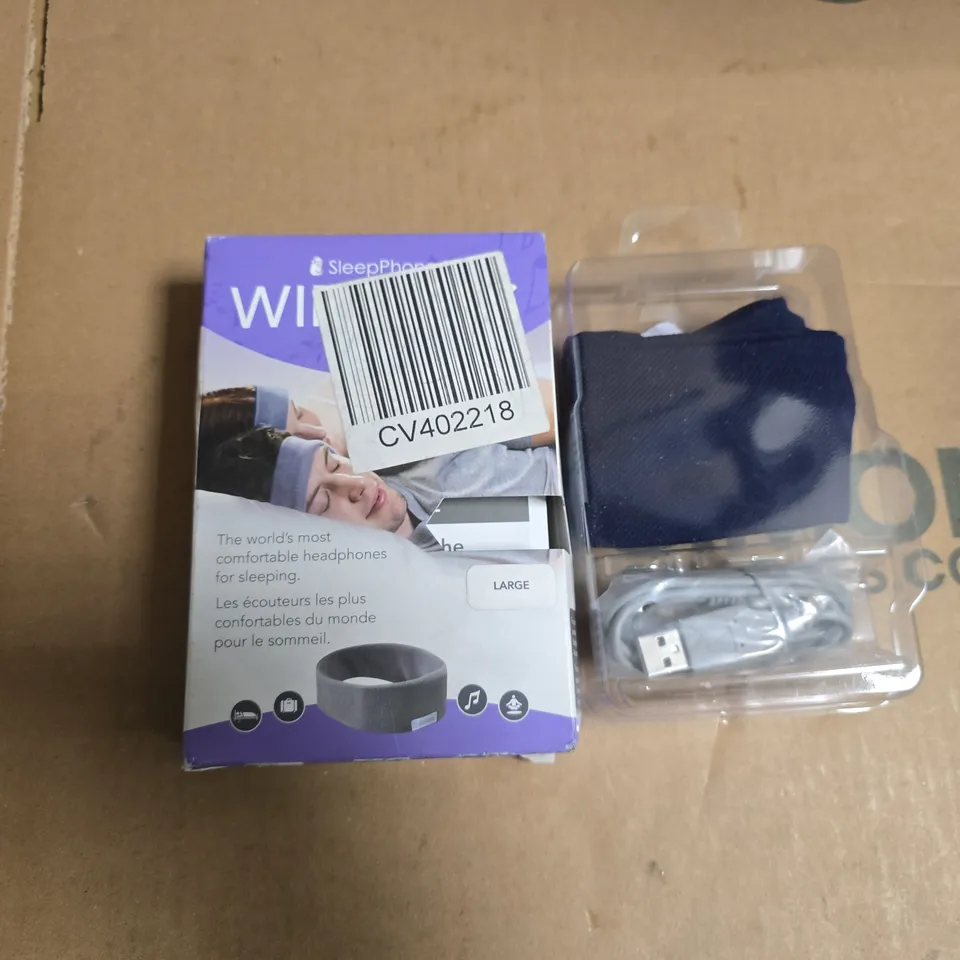BOXED SLEEPPHONES WIRELESS (NAVY LARGE)