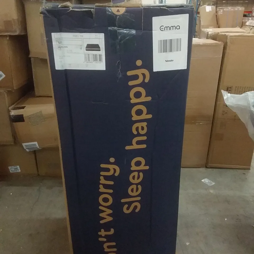 (BOXED) THE EMMA ORIGINAL SINGLE BED FOAM MATRESS