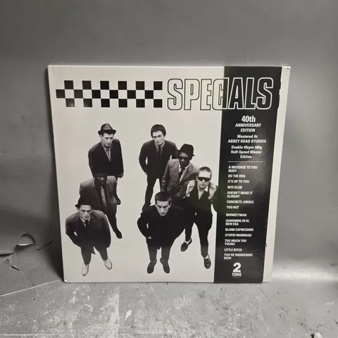 SEALED THE SPECIALS 40TH ANNIVERSARY EDITION VINYL 
