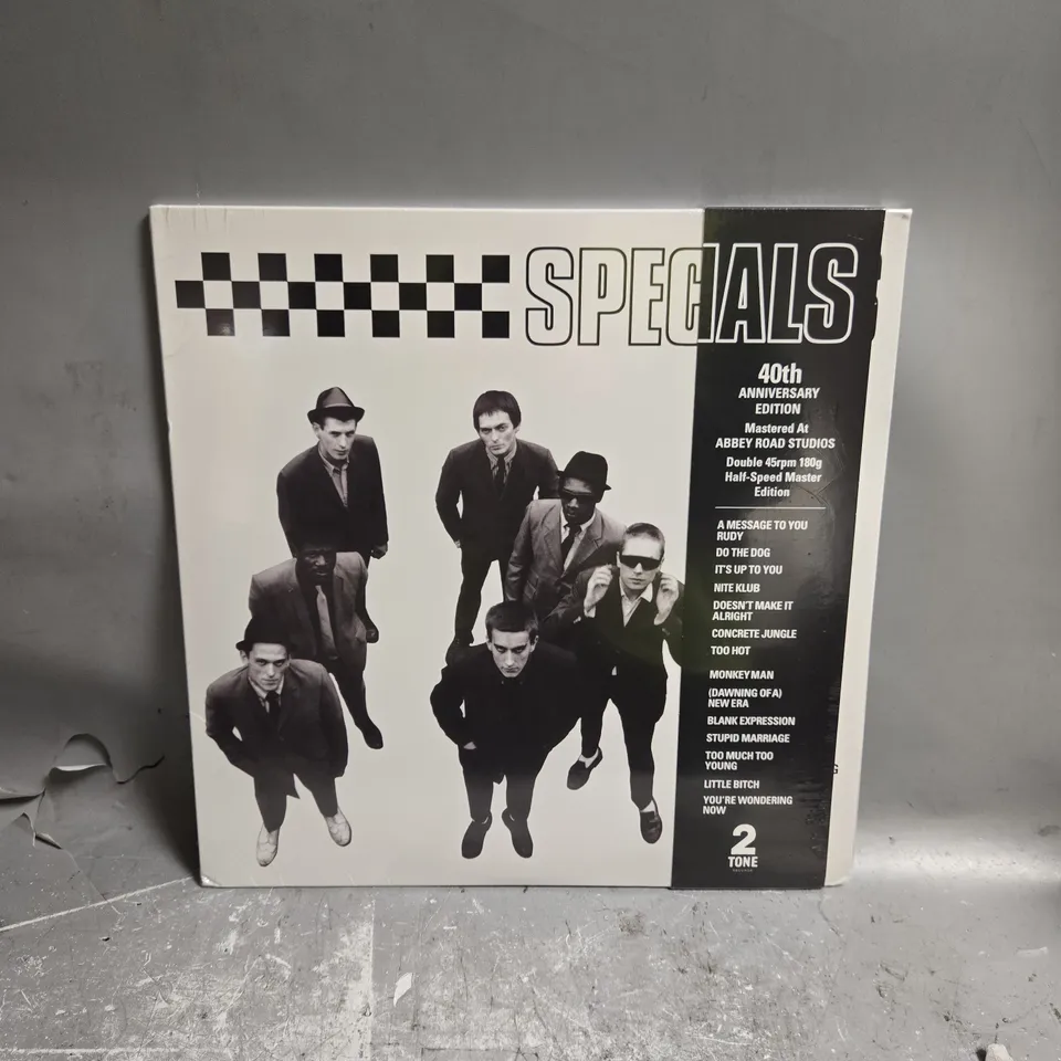 SEALED THE SPECIALS 40TH ANNIVERSARY EDITION VINYL 