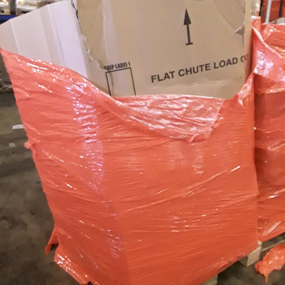 PALLET OF ASSORTED PRODUCTS INCLUDING PULL UP BAR, TV STAND WITH MOUNT, TWIN BED FRAME, CPU LIQUID COOLER, TELESCOPE, METAL FRAME + HONEYCOMB SIDE TABLE
