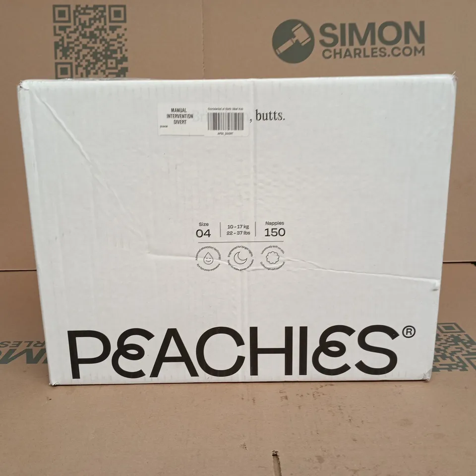 PEACHIES SIZE 04 150 NAPPIES BOXED