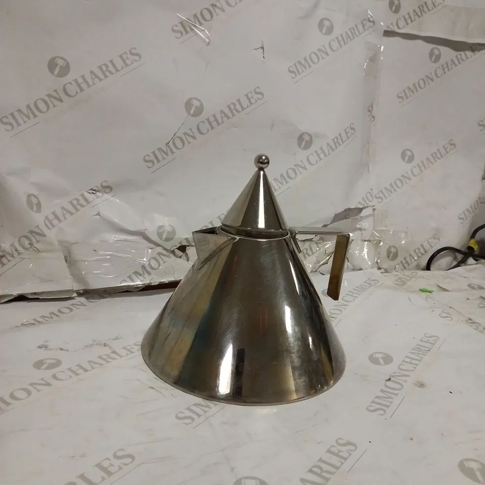ALESSI IL CONICO KETTLE SILVER