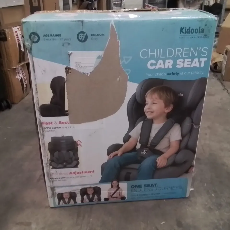 KIDOOLA CHILDREN'S CAR SEAT 