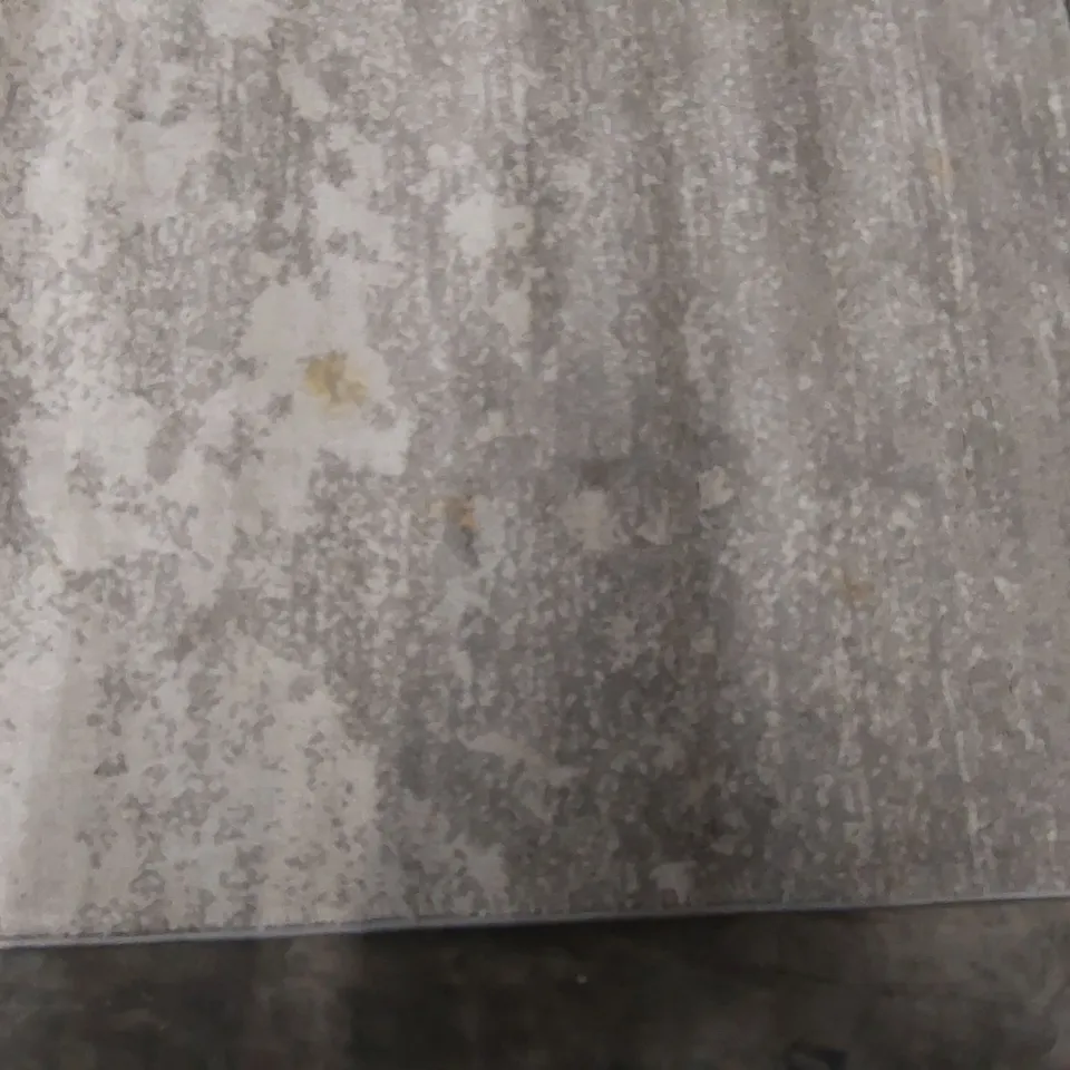 POWER LOOM CHARCOAL/WHITE RUG // 160 X 220CM