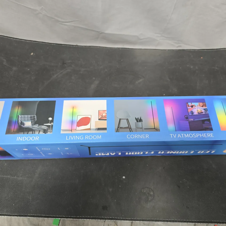LED CORNER FLOOR LAMP - BOXED