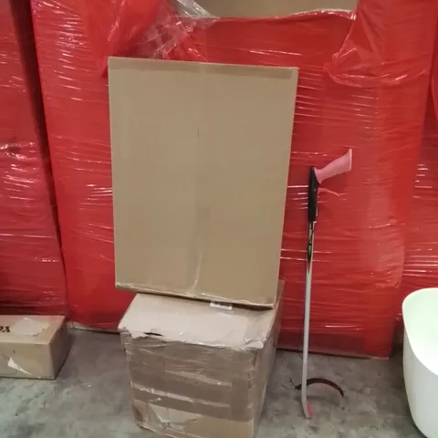 PALLET OF ASSORTED HOUSEHOLD GOODS AND PRODUCTS TO INCLUDE;STEAM CLEANER,LITTER PICKER,PICTURE FRAME 