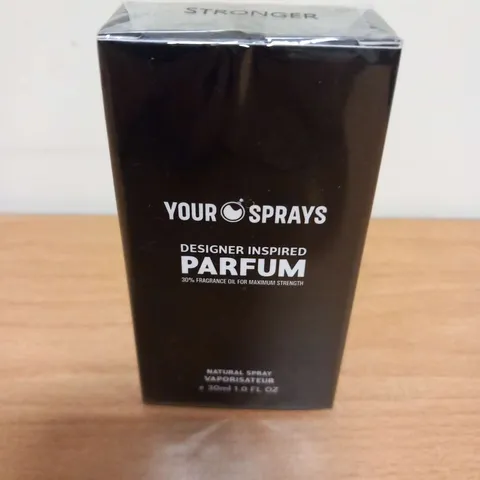 THREE BOXED AND SEALED YOUR SPRAYS DESIGNER INSPIRED PARFUMS 30ML