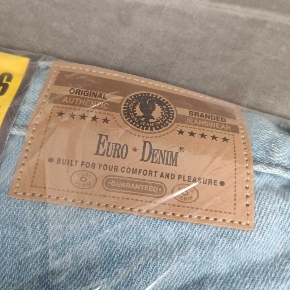 EURO DENIM JEANS – REGULAR FIT, UK 36 (W36/L29)