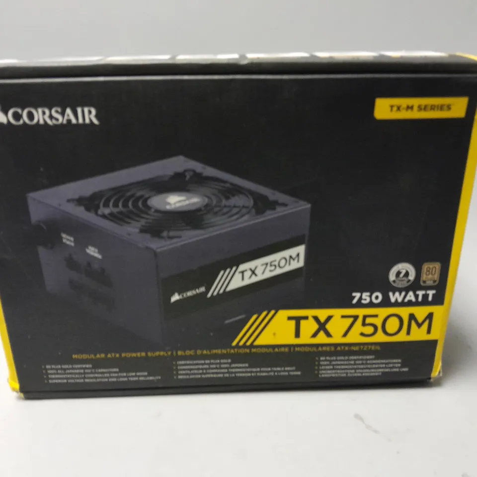 BOXED CORSAIR 750W TX750M ATX POWER SUPPLY