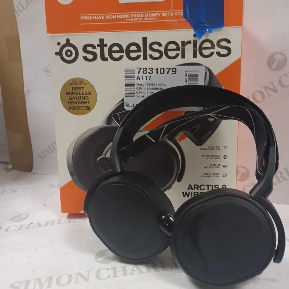 STEEL SERIES ARCTIS 9 WIRELESS GAMING HEADSET