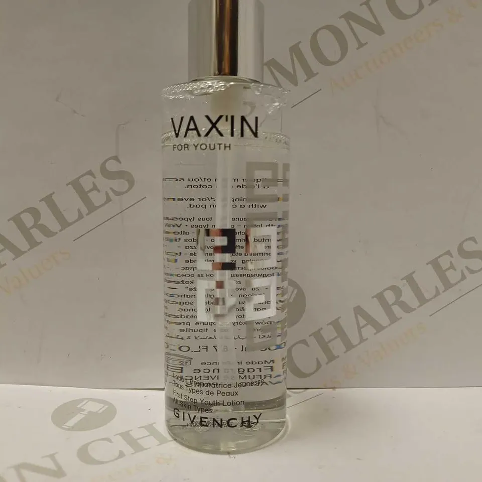 GIVENCHY VAX'IN FOR YOUTH FIRST STEP YOUTH LOTION 200ML TESTER