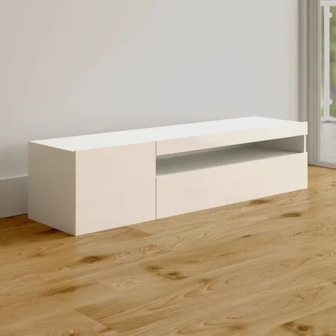 BOXED MARIELLA TV STAND FOR TVS UP TO 65" WHITE