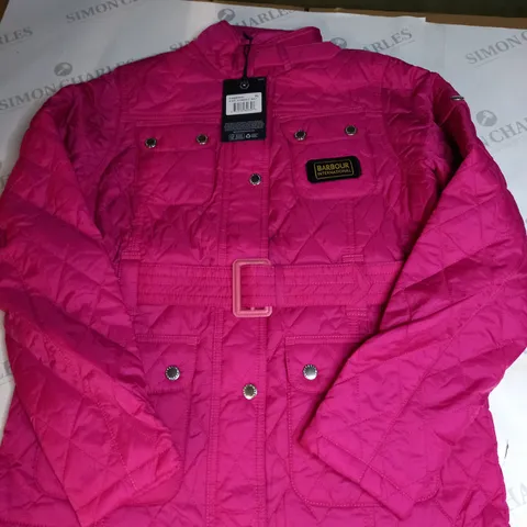 WOMENS BARBOUR FLYWEIGHT QUILT COAT SIZE 12/13 YEARS